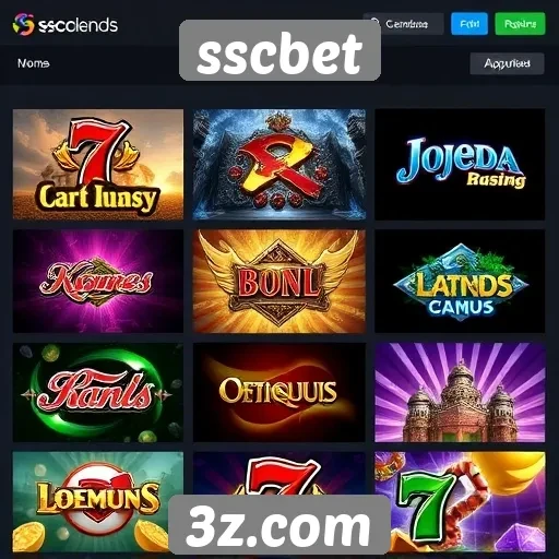 Análise das ofertas de jogos no sscbet